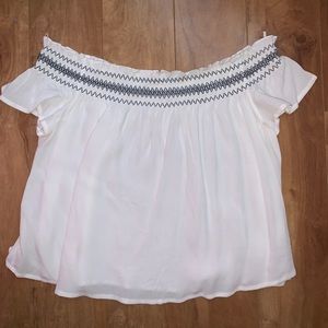 Garage Off The Shoulder Top